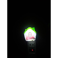 Đèn ngủ ngôi nhà xinh xắn họa tiết ngẫu nhiên