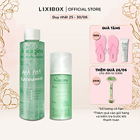 Combo Gel Dưỡng Ẩm The Auragins Và Nước Cân Bằng Sáng Da, Ngừa Mụn AHA PHA (Full Size)