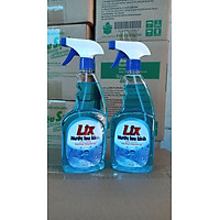 1 chai Nước lau kính Lix 650ml