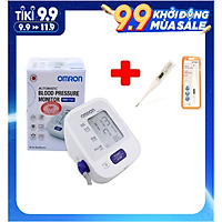 Máy Đo Huyết Áp Bắp Tay Omron Hem-7121 + Tặng 1 Nhiệt Kế Omron Mc-246