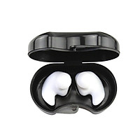 1 Pair Soft Silicone Ear Plugs Waterproof Noise Reduction Sleeping Swimming Study Work Earplugs Multicolor