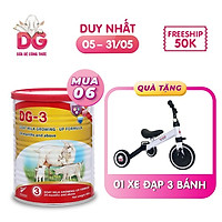Sữa dê công thức DG-3 GOAT MILK GROWING - UP FORMULA