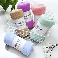Khăn mặt lông cừu xuất Hàn KT 30*50 cm