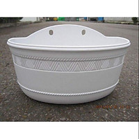 Chậu ốp tường bán nguyệt nhỏ