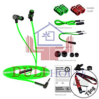 Tai nghe nhét tai Gaming chống ồn giá rẻ Plextone G25 nghe nhạc hay, dùng tốt cho điện thoại, smartphone samsung, oppo, xiaomi, chuyên dành cho Game thủ chơi Pubg mobile tặng kèm cáp và dây nối dài cho PC, Laptop, Máy Tính - Hàng Chính Hãng