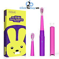 Bàn chải đánh răng điện trẻ em Fairywill FW2001 Kids, phiên bản nâng cấp 2021 cho bé