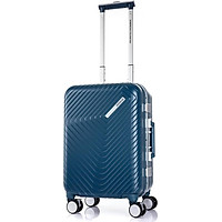 Vali kéo vải Esquino American Tourister: Khóa khung bằng nhôm siêu mảnh