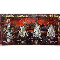 Tranh sơn mài, Phúc lộc thọ