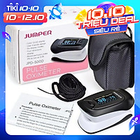 Máy đo nồng độ oxy máu , SPO2, PR, PI Jumper 500D OLED ( FDA hoa kỳ chứng nhận )