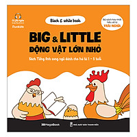 Black & White Book - Big & Little - Động Vật Lớn Nhỏ