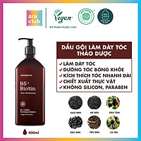 Dầu Gội Biotin Làm Dày Tóc Aromatica B5 + Biotin Fortifying Shampoo 400ml