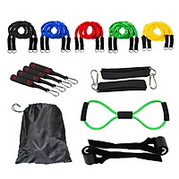 Fitness Puller Multi-functional Muscle Strength Training Rope Resistance Belt Household Resistance Bands Pull Rope