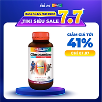 Viên Uống Glucosamine Giúp Bôi Trơn Sụn, Giảm Đau Khớp, Ngăn Ngừa Thoái Hóa Khớp Holistic Way Premium Grade Glucosamine 1500Mg + MSM (90 Viên)