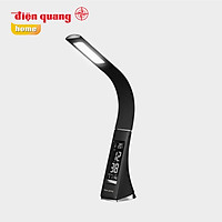 Đèn bàn LED Bảo vệ thị lực Điện Quang ĐQ LDCL1.1 (Đèn bàn 5W, tích hợp đồng hồ báo thức)