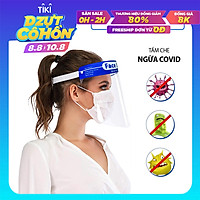 Kính Che Mặt Chống Giọt Bắn Phòng Dịch Face Shield- Thiết Kế An Toàn, Ôm Trọn Khuôn Mặt, Thoải Mái Khi Sử Dụng - Chính Hãng