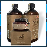 TRỌN BỘ GỘI - XẢ - Ủ NASHI ARGAN 500ML