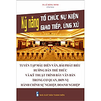Kỹ Năng Tổ Chức Sự Kiện, Giao Tiếp, Ứng Xử