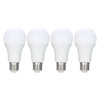 4PCS Smart WIFI LED Bulb RGB+C+W Smart Light Bulb AC110-120V 9W E26 Dimmable Light Tuya Smart Life APP Remote Control
