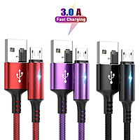 Dây Cáp Sạc Nhanh Micro Usb Dài 2m 3a Cho Xiaomi Redmi Note 8