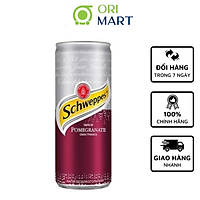 Schweppes Taste of Pomegranate 330ml - Nước ngọt có ga hương vị quả lựu SCHWEPPES 330ml