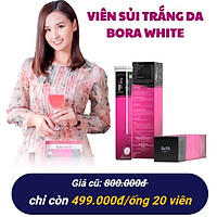 Thực phẩm bảo vệ sức khỏe Bora White Hỗ Trợ Sáng Đẹp Da Mờ Nám - Giải Pháp Trắng Da Đột Phá Hộp 20v