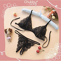Bộ Đồ Lót Nữ Lọt Khe G-String - Nội Y Nữ Sexy - BDL02 - Chubby.Sexy