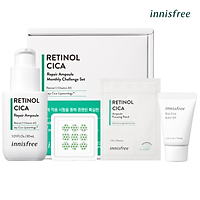 Bộ sản phẩm phục hồi da với Retinol innisfree Retinol Cica Clear Ampoule Set - 131173637x