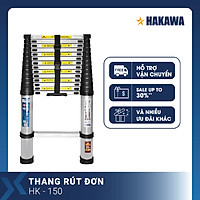 Thang nhôm rút đơn Nhật Bản HAKAWA HK150 ( 5M ) - Phân phối chính hãng - Nhỏ gọn tiện lợi