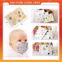 Khẩu trang vải xô cho bé.
