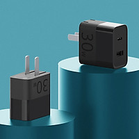 MI HA722 USB Travel Charger / USB Wall Adapter 30W USB-C Charger 1A1C PD3.0 QC3.0 Type-C 100-240V with Cable