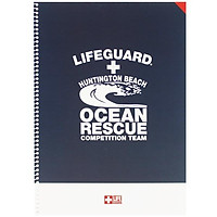 Sổ Lò Xo Kẻ Ngang Lifeguard - Magic Channel LG-01-128-A