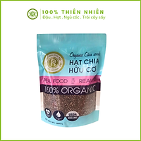 Túi Hạt Chia Đen Hữu Cơ Mỹ REAL FOOD STORE (1kg)