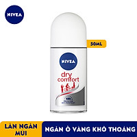 Lăn Ngăn Mùi NIVEA Khô Thoáng Mịn Màng (50ml) - 81611