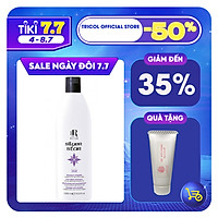 Dầu gội tím khử vàng chăm sóc và làm sáng màu tóc RRline Therapy Sliver Shampoo 1000ml