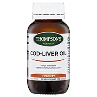 Thompson's Cod Liver Oil 100 Capsules