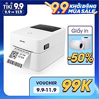 Máy In Nhiệt Cao Cấp Deli - In Đơn Hàng, Tem Mã Vạch, Hóa Đơn, Bill TMĐT - Phù Hợp Nhà Hàng, Kinh Doanh Online - Không cần mực in xong có thể dán hóa đơn ngay - Kết Nối USB, Bluetooth - Hàng Chính Hãng - DL-720C