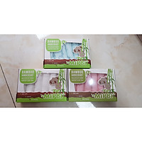 Combo 3 hộp khăn sợi tre 3 lớp Mipbi 3 màu