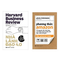 Combo Sách Kĩ Kinh Doanh: Nhà Lãnh Đạo 4.0  + Phương Thức Amazon