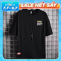 Áo thun nam thể thao tay lỡ, cổ tròn đẹp, trẻ trung, mặc thoáng mát, thấm hút tốt CHANDI HH11