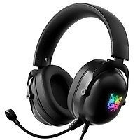 ONIKUMA X11 Wired Headphones Stereo Gaming Headset Surround Bass Gaming Earphone Over-ear Game Headphone with Mic RGB Lights for Computer PC Gamer