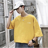 Áo thun tay lỡ unisex form rộng Mèo Cầm Chảo nam nữ phong cách ulzzang Wind
