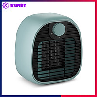 Máy Sưởi Gốm Mini Công Suất Lớn 1000W Cho Phòng Ngủ, Phòng Làm Việc, Không Gây Mùi, Hoạt Động Êm Ái Với 3 Chế Độ Sưởi - Hàng Chính Hãng KUNBE
