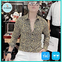 Áo Sơ Mi Nam Màu Vàng Mẫu Mới Kiểu Dáng Trẻ Trung Hiện Tại ms49