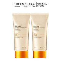 Bộ 02 Kem Chống Nắng Lâu Trôi NATURAL SUN ECO TheFace Shop SPF50+ PA+++ 80ml