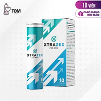 Viên sủi hỗ trợ cương dương, tăng cường sinh lý Xtrazex - Hộp 10 viên