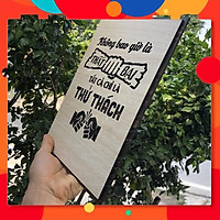 Tranh gỗ treo tường_Không bao giờ là thất bại tất cả chỉ là thử thách_CRN_01