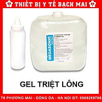 GEL TRIỆT LÔNG MEGASONIC TRẮNG CAO CẤP - GEL SIÊU ÂM
