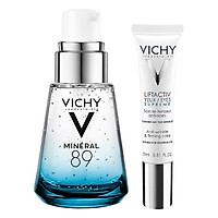 Bộ Chăm Sóc Da Kem Dưỡng Chống Nếp Nhăn Và Nâng Mí Mắt - Liftactiv Ds Eye Cream Vichy (15Ml) +Dưỡng Chất Khoáng Cô Đặc Giúp Phục Hồi Và Bảo Vệ Da Vichy Minéral 89 (30Ml)