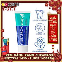 Kem đánh răng Curaprox Enzycal 1450ppm 75ml