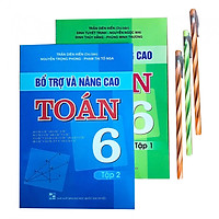 Combo Bổ trợ và nâng cao Toán lớp 6 + 3 bút nến dài